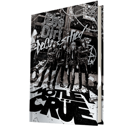 Mötley Crüe "The Dirt: Declassified" Deluxe Hard Cover Book Bundle