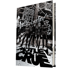 Mötley Crüe "The Dirt: Declassified" Deluxe Hard Cover Book