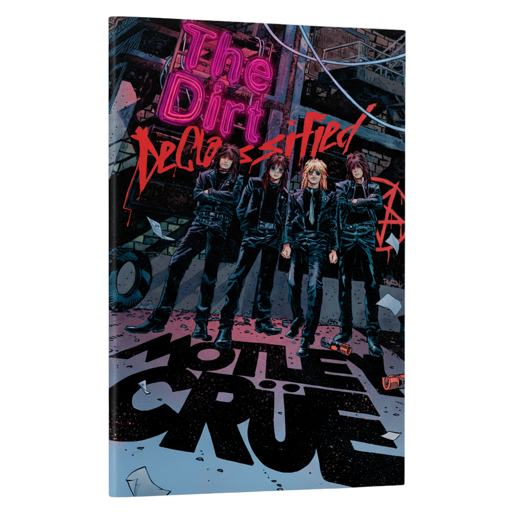 Mötley Crüe "The Dirt: Declassified" Hard Cover Book