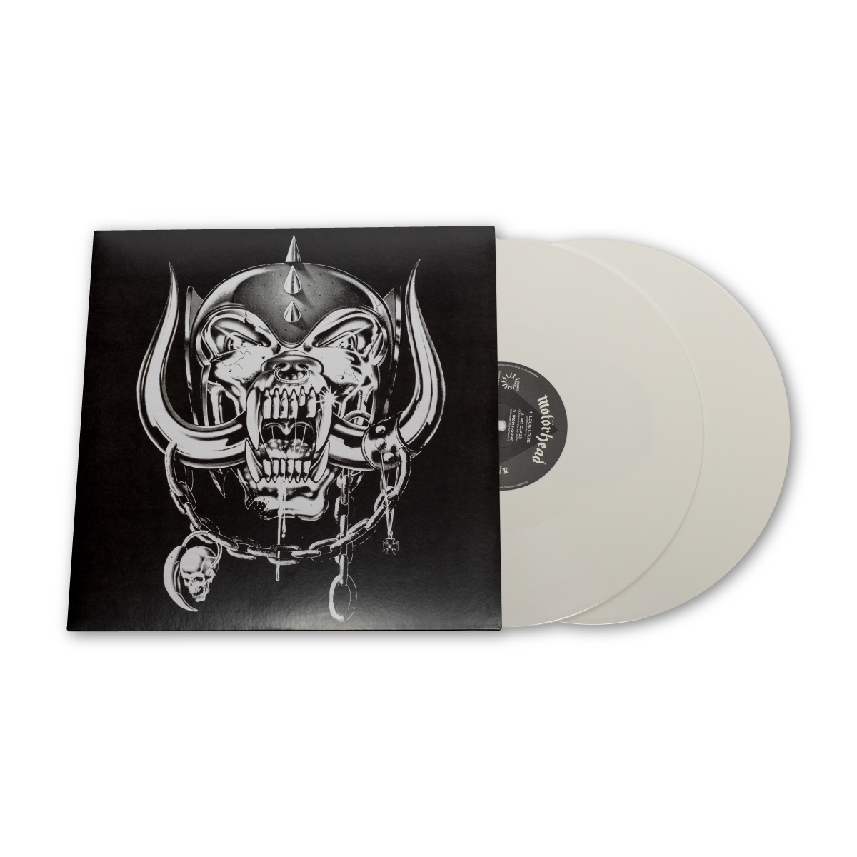 Motörhead "No Remorse" Limited Edition White 2xLP Vinyl