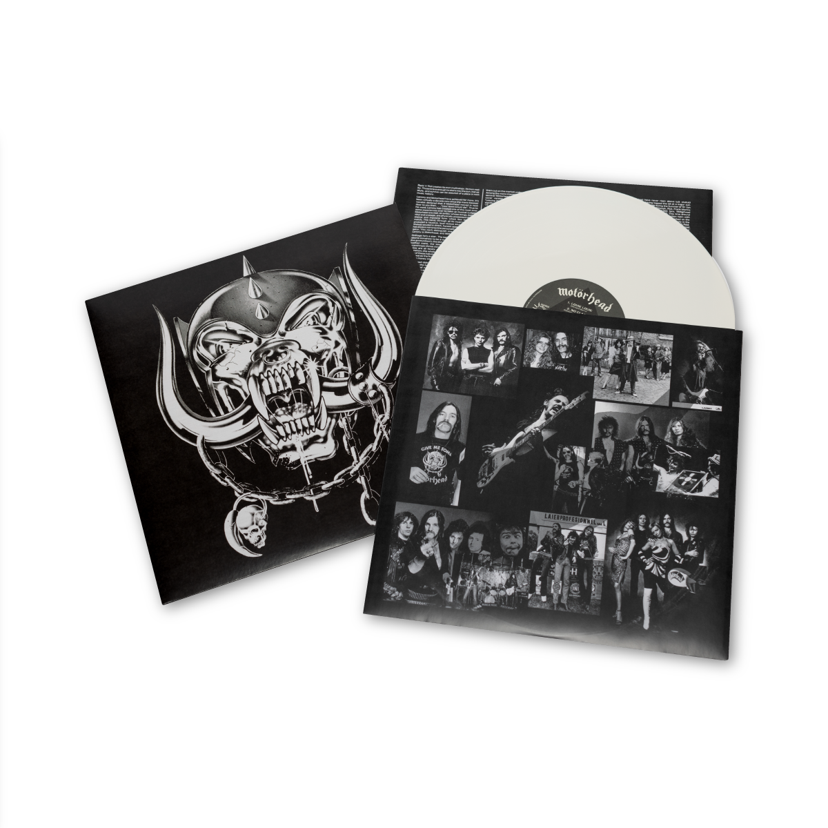 Motörhead "No Remorse" Limited Edition White 2xLP Vinyl