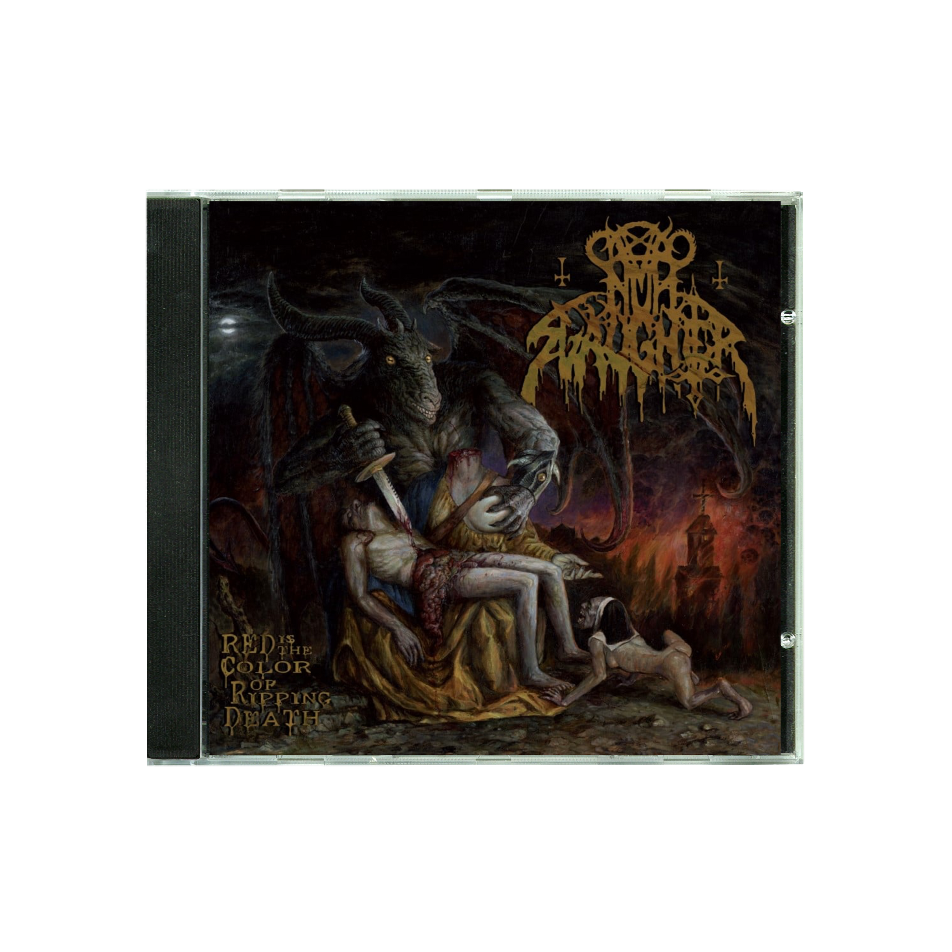 Nunslaughter "Red Is The Color of Ripping Death" CD