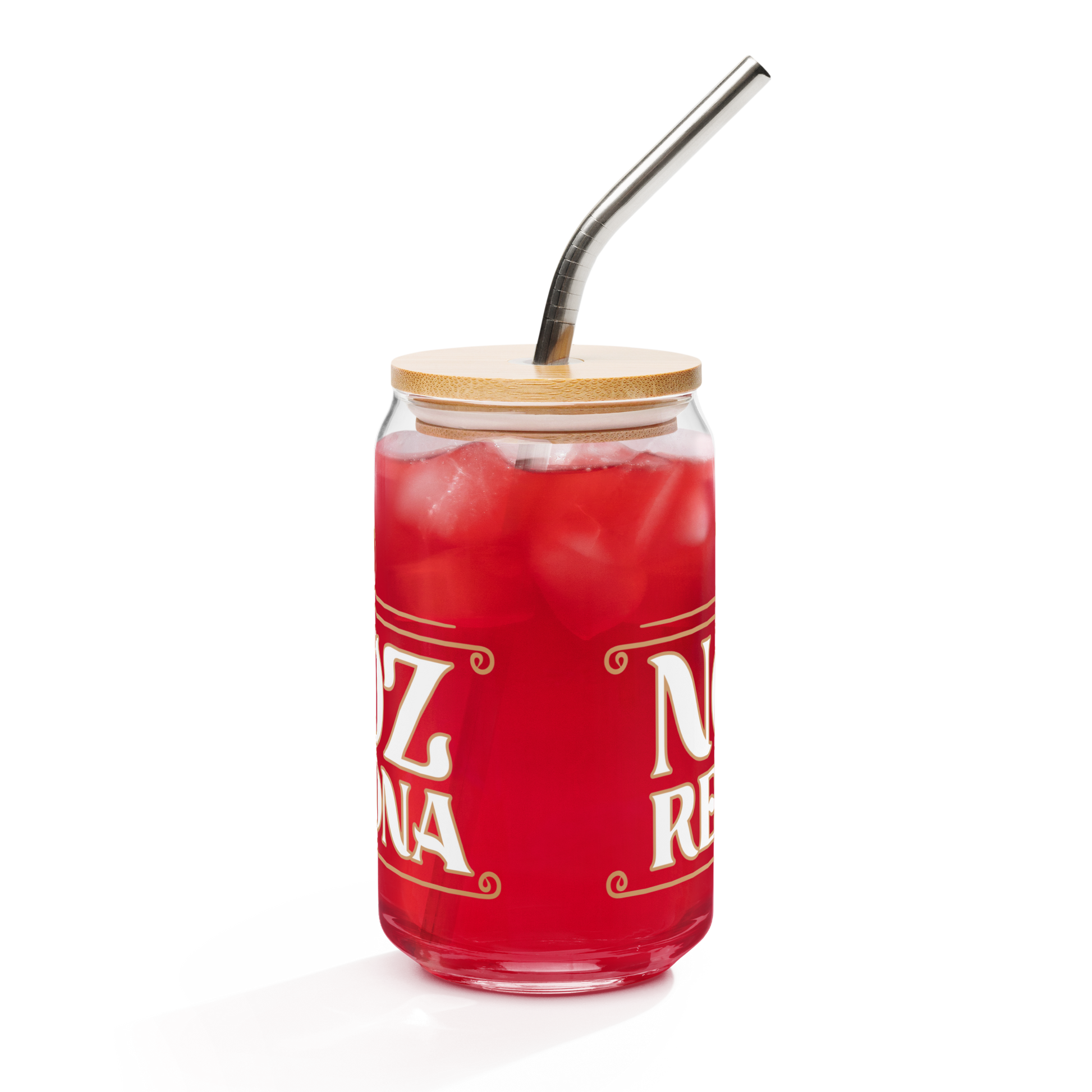 Noz Redna "Candle Logo" Can-Shaped Glass - Mainstay Entertainment