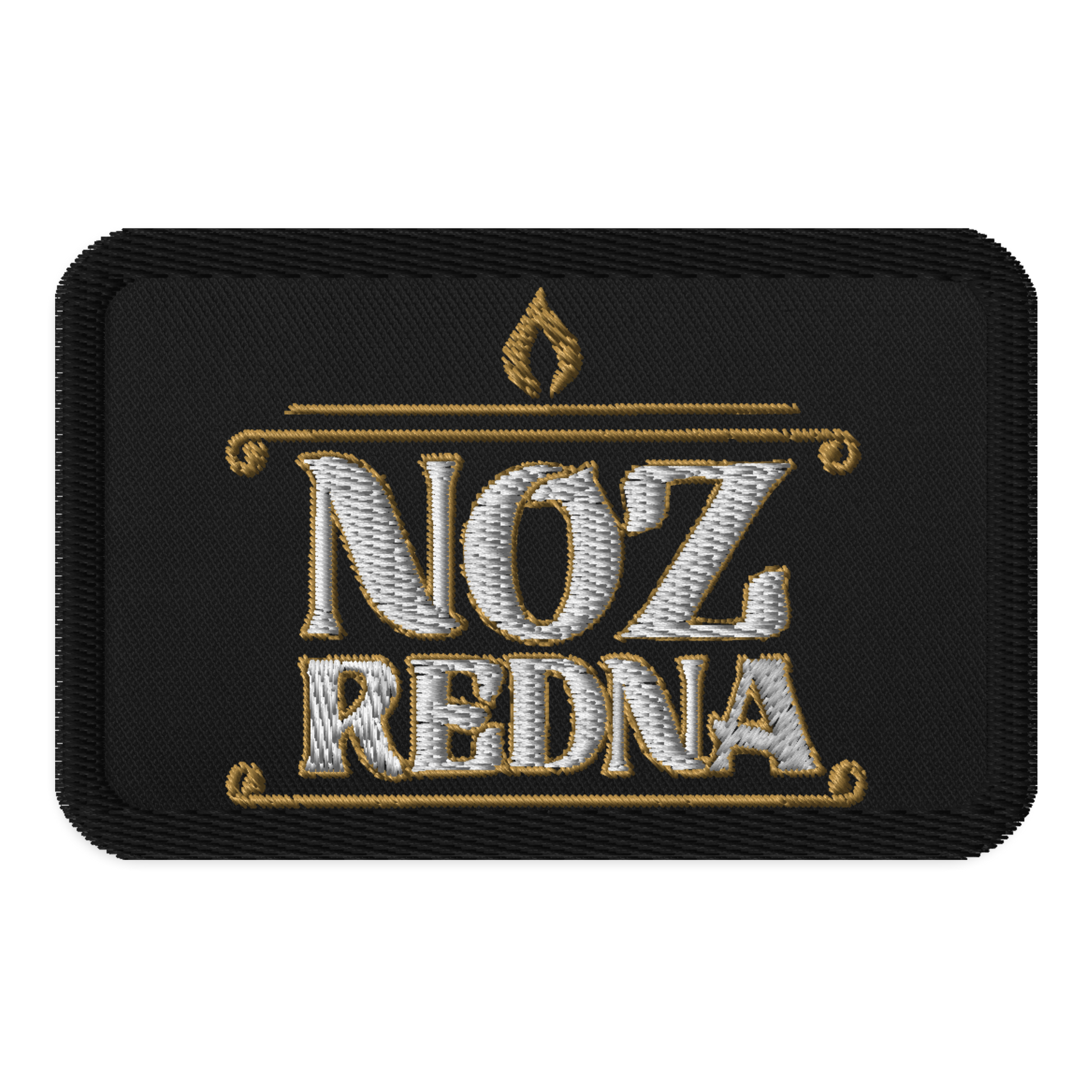 Noz Redna "Candle Logo" Embroidered Patch - Mainstay Entertainment