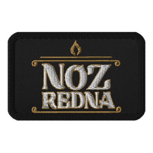Noz Redna "Candle Logo" Embroidered Patch - Mainstay Entertainment