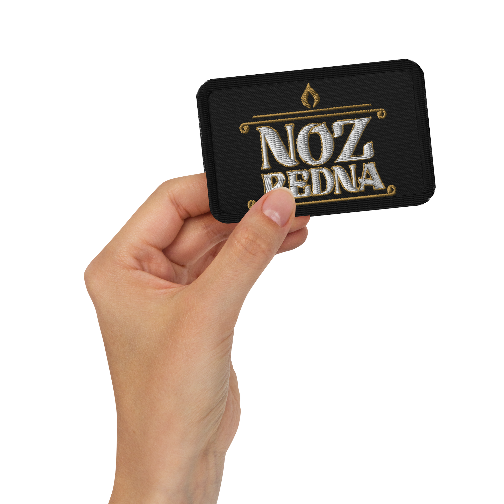 Noz Redna "Candle Logo" Embroidered Patch - Mainstay Entertainment