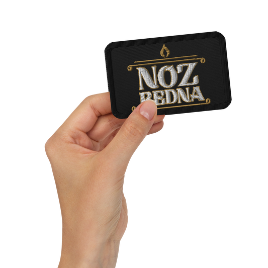 Noz Redna "Candle Logo" Embroidered Patch - Mainstay Entertainment