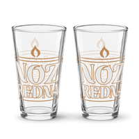 Noz Redna "Candle Logo" Pint Glass - Mainstay Entertainment