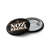 Noz Redna "Candle Logo" Set of (5) Buttons - Mainstay Entertainment