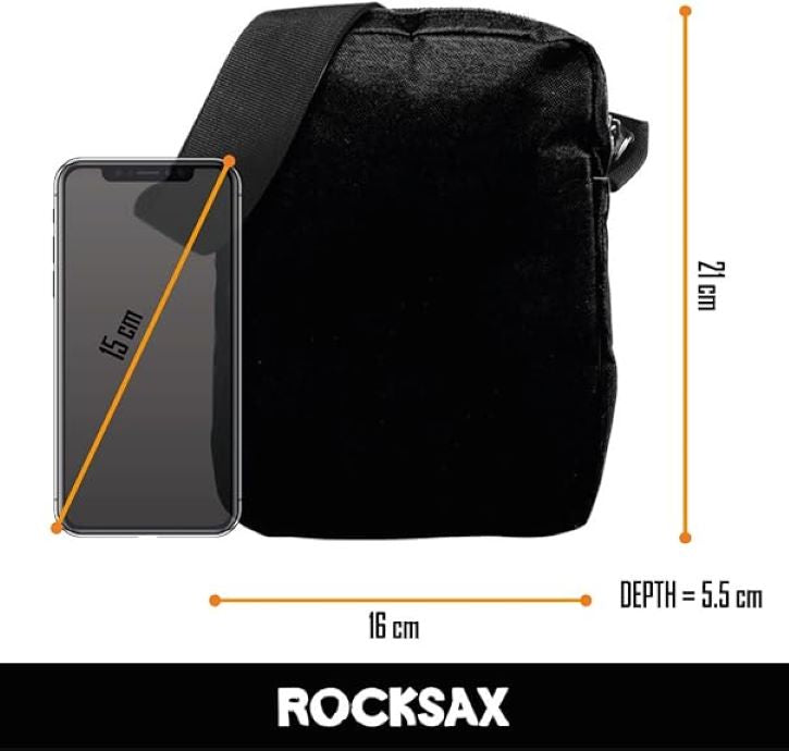 Rocksax Motorhead England Fire Crossbody Bag Rock Movie Heroes