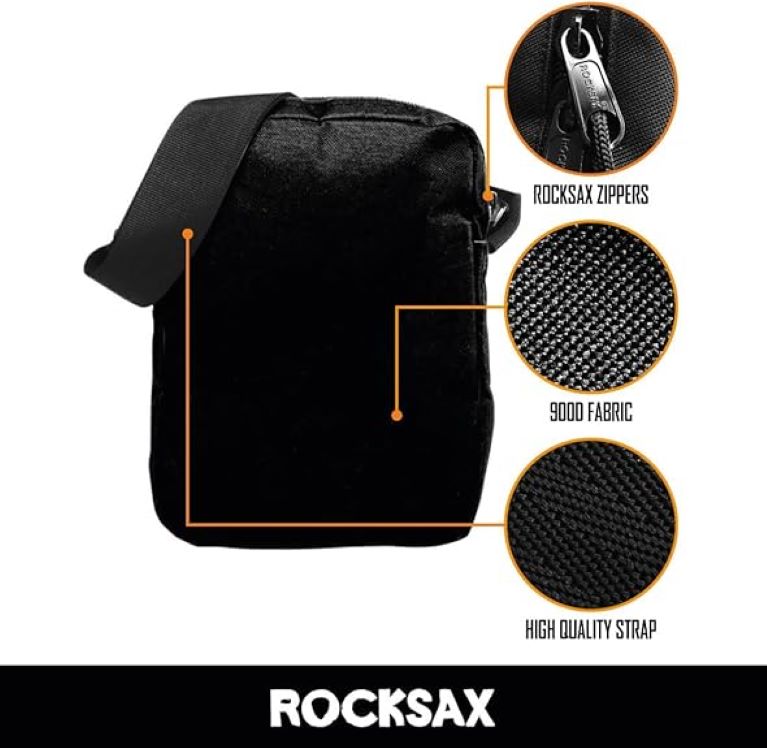 Rocksax Motorhead England Fire Crossbody Bag Rock Movie Heroes