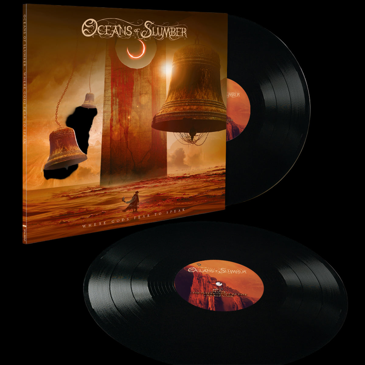 Oceans of Slumber "Where Gods Fear to Speak" Orange/Blue Vinyl - Mainstay Entertainment