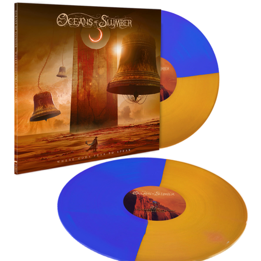 Oceans of Slumber "Where Gods Fear to Speak" Orange/Blue Vinyl - Mainstay Entertainment