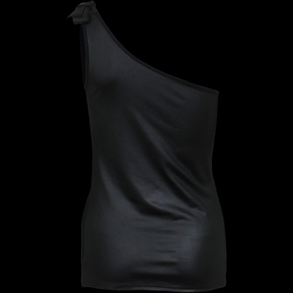 Gothic Elegance "Asymmetrical Tie" Vest Tank