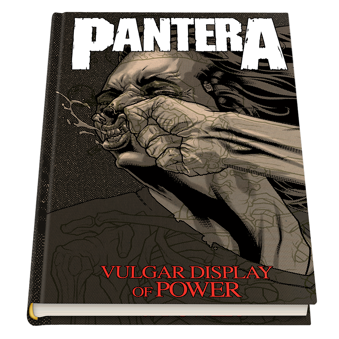 Pantera "Vulgar Display of Power" Hard Cover Book