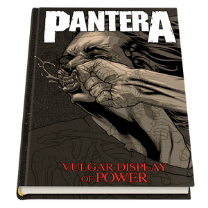 Pantera "Vulgar Display of Power" Hard Cover Book