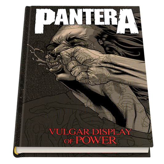 Pantera "Vulgar Display of Power" Hard Cover Book