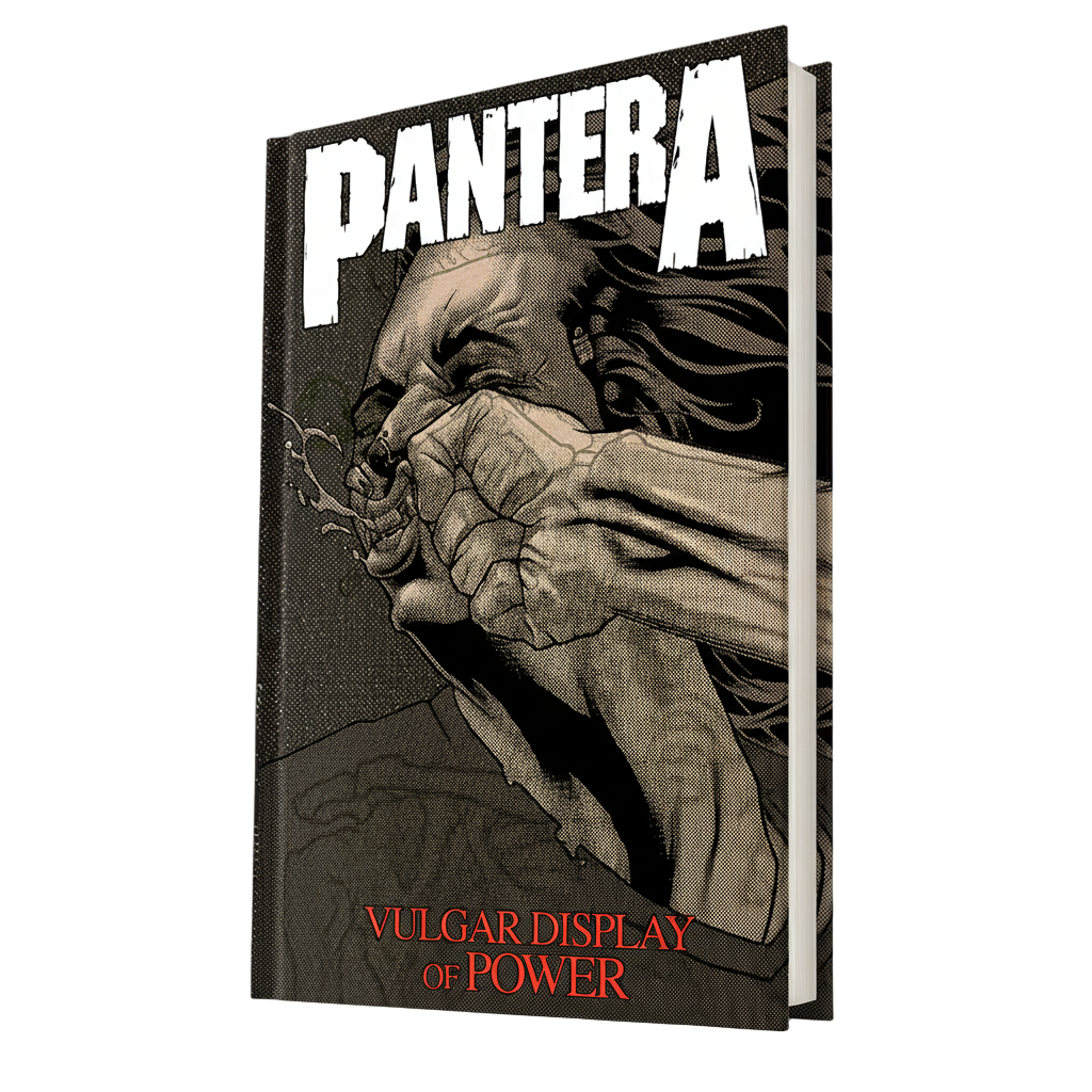 Pantera "Vulgar Display of Power" Hard Cover Book