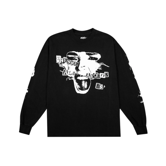 POPPY 'THEY'RE ALL AROUND US' LONG SLEEVE - Mainstay Entertainment