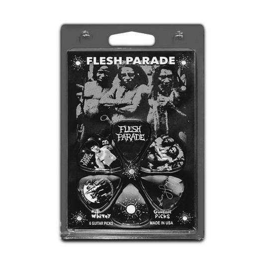 Flesh Parade "Kill Whitey" Limited-Edition Guitar Pick Pack (Signed & Hand-Numbered) Mainstay Entertainment