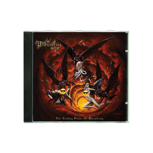 Profanatica "The Curling Flame of Blasphemy" CD