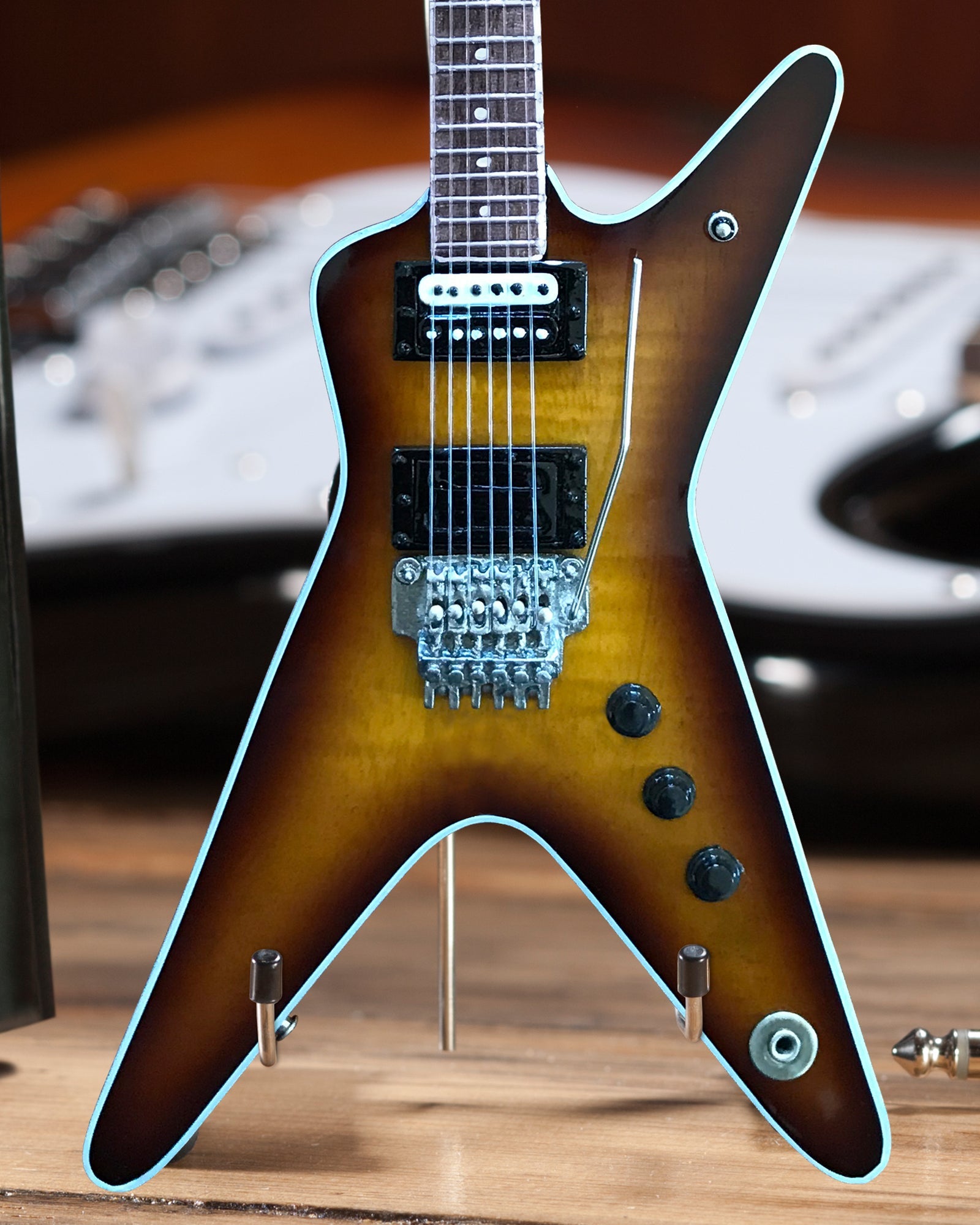 Pantera "Dean Dimebag Darrell - Far Beyond Driven Tribute ML" Licensed Mini Guitar - Mainstay Entertainment