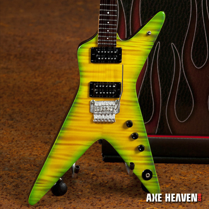 Pantera "Dean Dimebag Darrell - Slime Dime" Licensed Mini Guitar - Mainstay Entertainment
