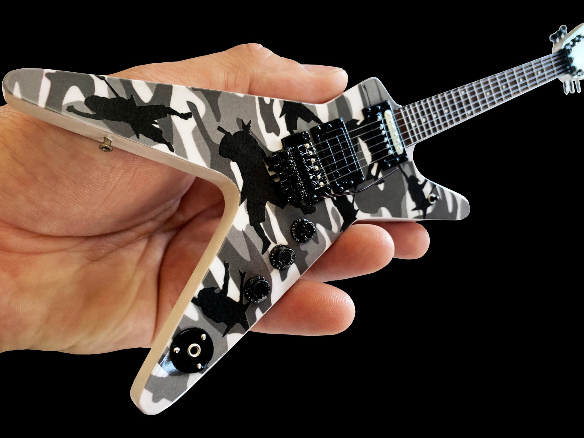 Pantera "Dean Dimebag Dime-O-Flage ML" Mini Guitar ~Licensed~ - Mainstay Entertainment