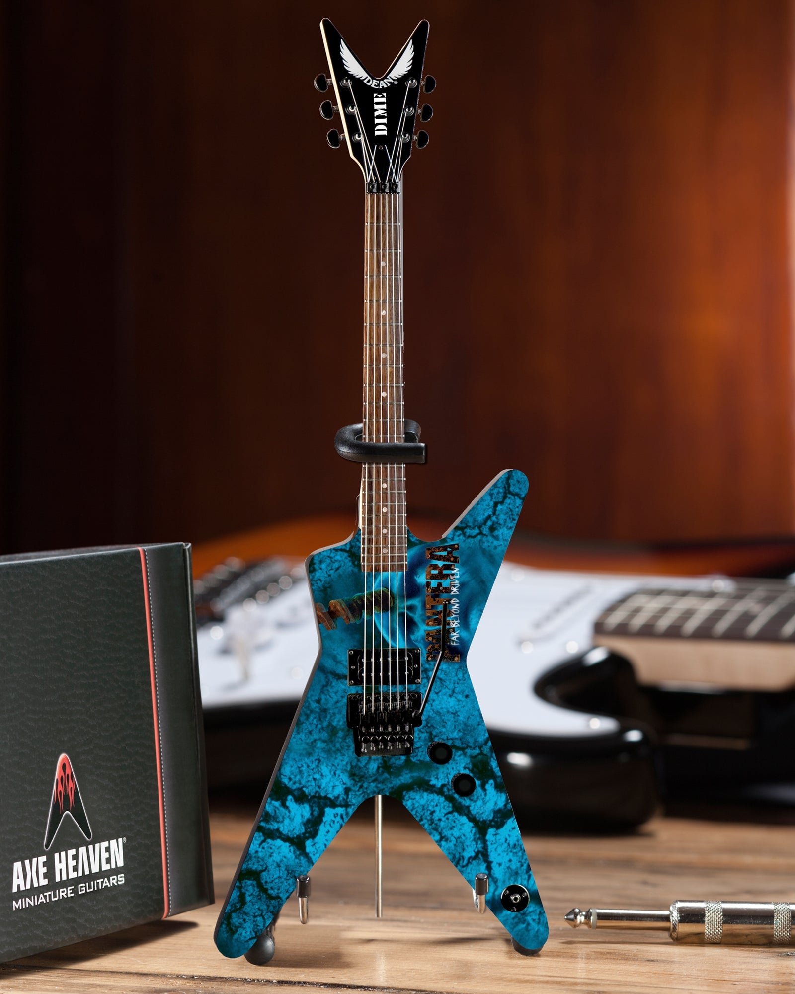 Pantera "Dean Dimebag - Far Beyond Driven FBD ML" Mini Guitar - Artist Proof Edition - Mainstay Entertainment