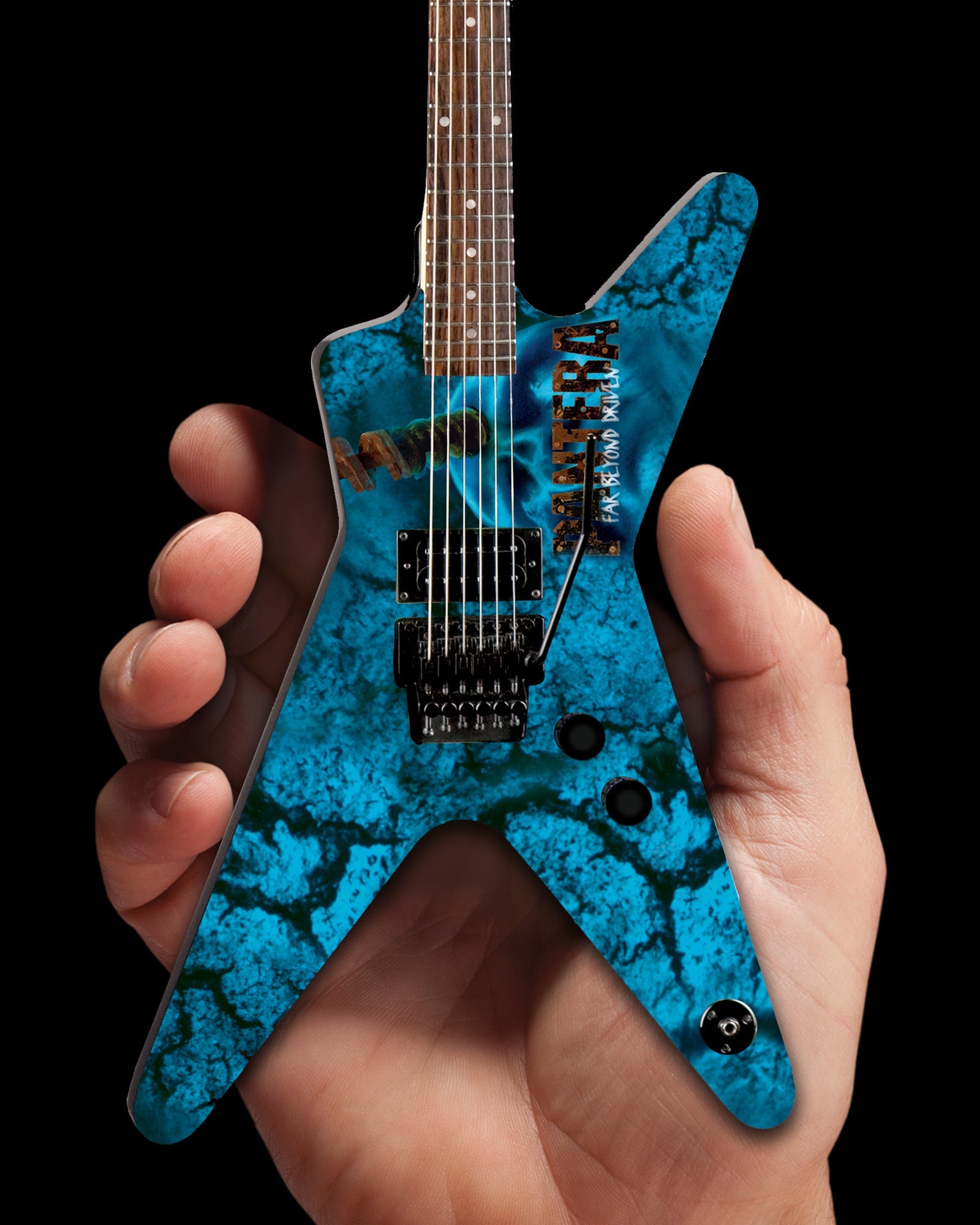 Pantera "Dean Dimebag - Far Beyond Driven FBD ML" Mini Guitar - Artist Proof Edition - Mainstay Entertainment