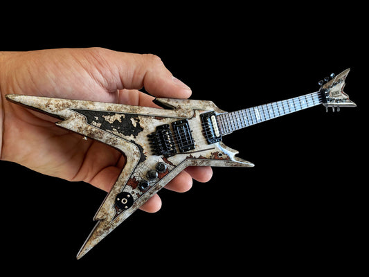 Pantera "Dean Dimebag - Rust Razorback" Mini Guitar ~Licensed~ - Mainstay Entertainment