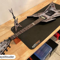 Pantera "Dean Dimebag - Rust Razorback" Mini Guitar ~Licensed~ - Mainstay Entertainment