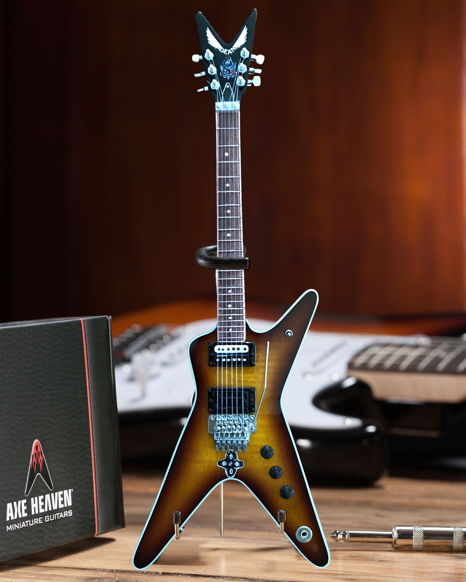 Pantera "Handcrafted Dean Dimebag Pantera ML" Set of 3 Licensed Mini Guitars - Mainstay Entertainment