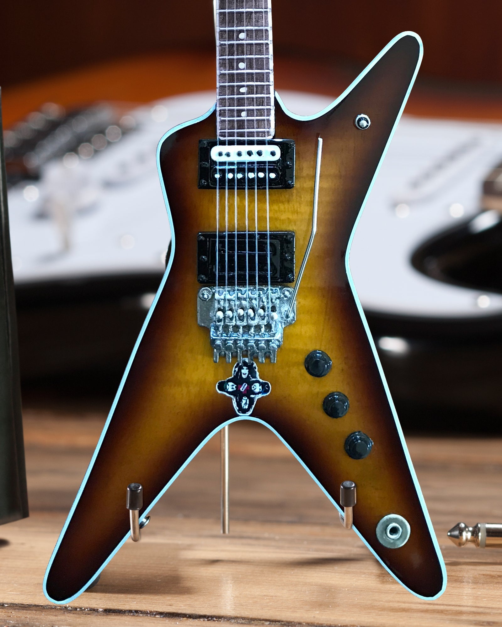 Pantera "Handcrafted Dean Dimebag Pantera ML" Set of 3 Licensed Mini Guitars - Mainstay Entertainment