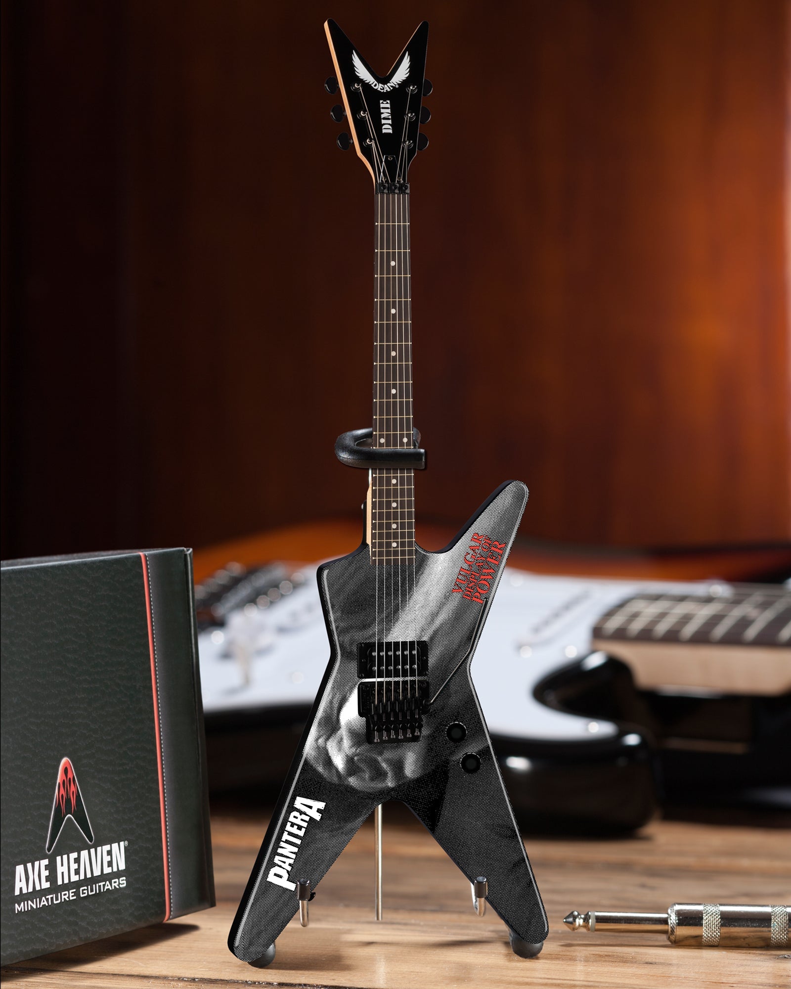 Pantera "Handcrafted Dean Dimebag Pantera ML" Set of 3 Licensed Mini Guitars - Mainstay Entertainment