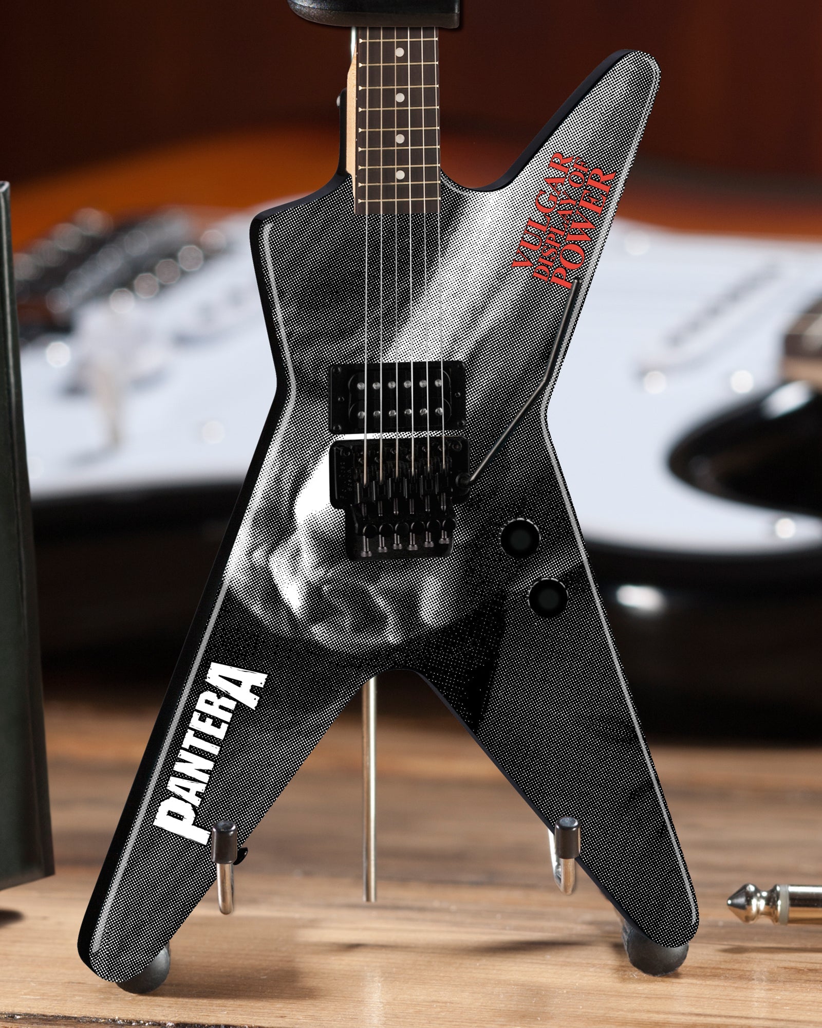 Pantera "Handcrafted Dean Dimebag Pantera ML" Set of 3 Licensed Mini Guitars - Mainstay Entertainment