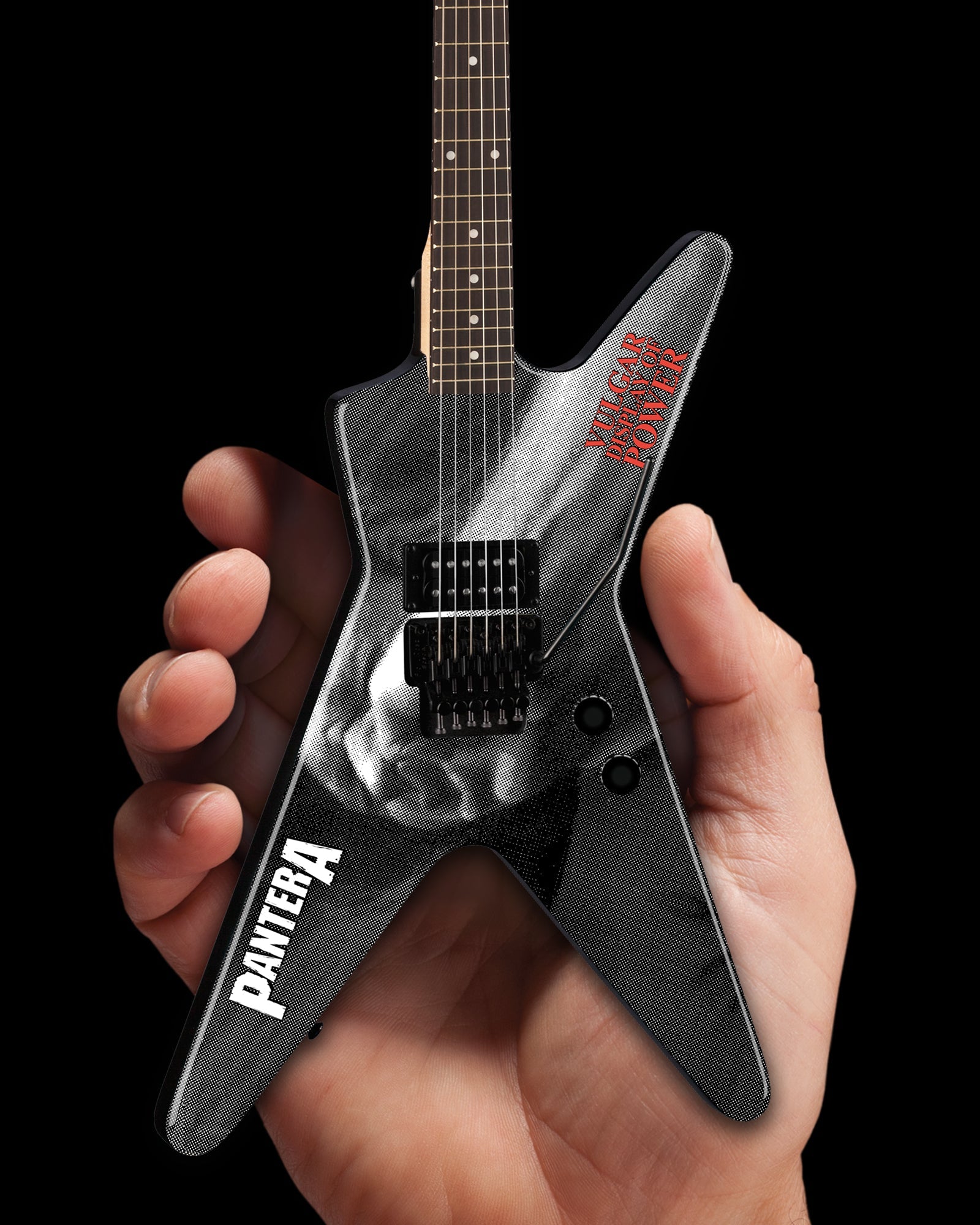 Pantera "Handcrafted Dean Dimebag Pantera ML" Set of 3 Licensed Mini Guitars - Mainstay Entertainment