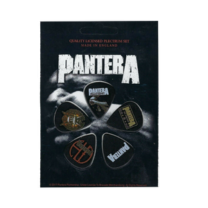 Pantera "Set of 5" Licensed  Guitar Picks - Mainstay Entertainment