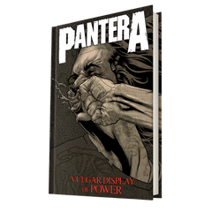 Pantera "Vulgar Display of Power" Hard Cover Book