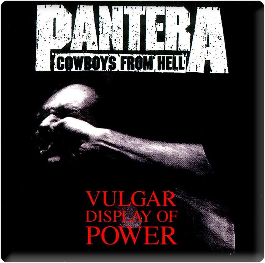 Pantera - Vulgar Fridge Magnet Rock Movie Heroes