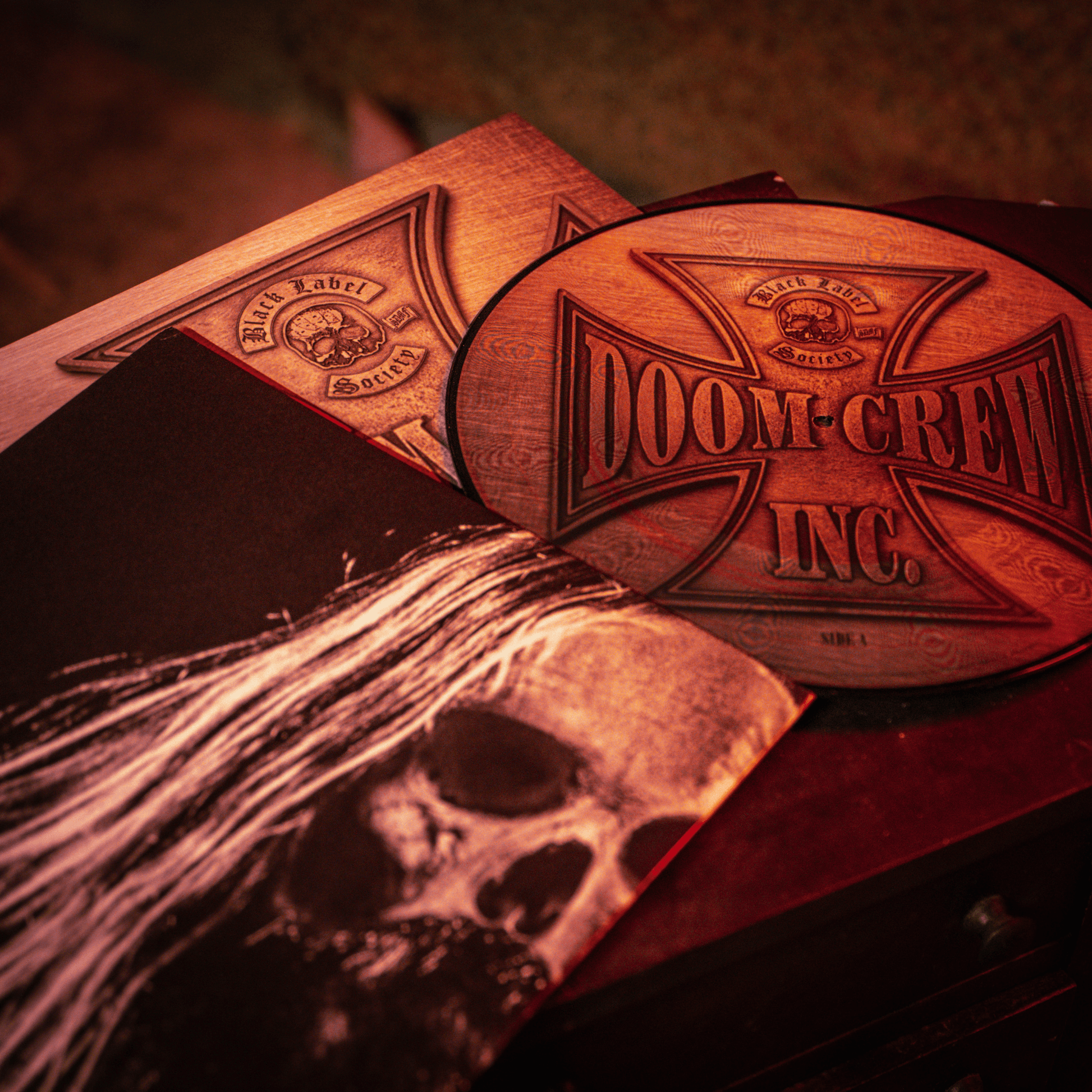 Black Label Society "Doom Crew Inc" CD / VINYL / CASSETTE Deluxe Edition Box Set