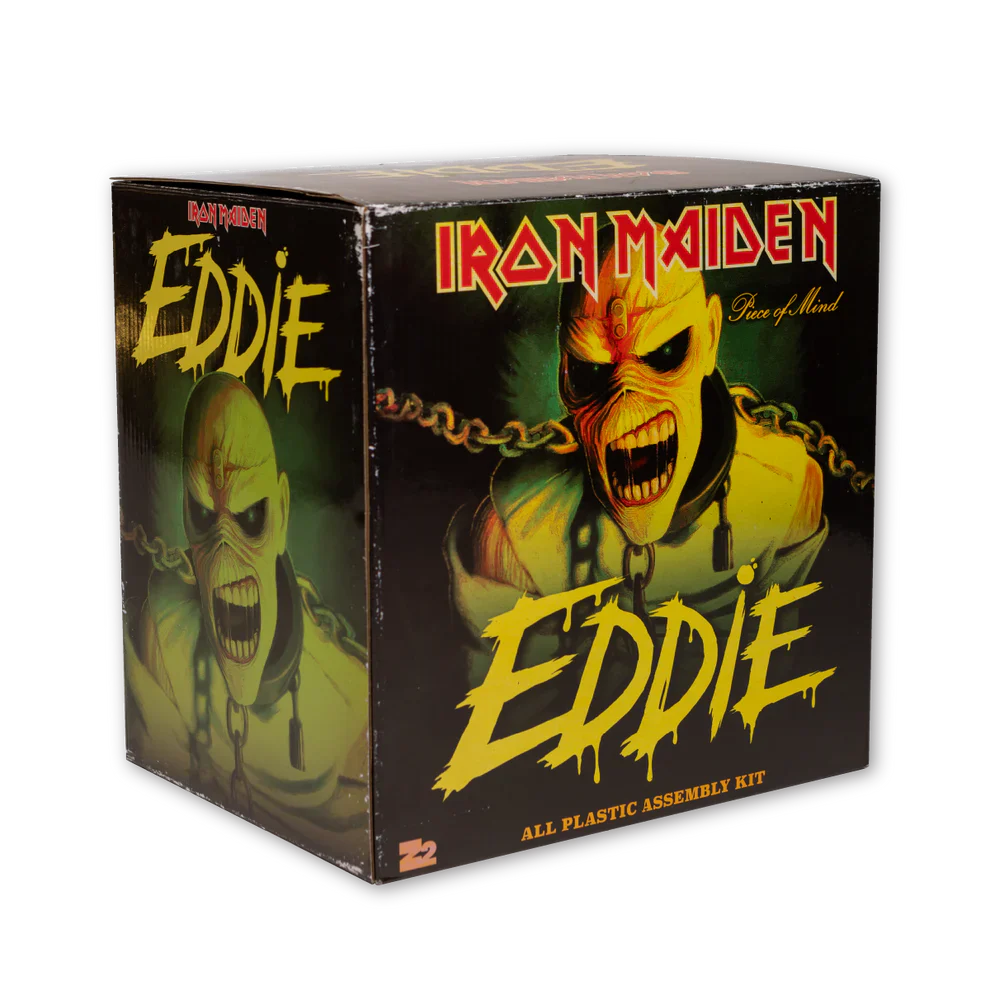 Iron Maiden Piece of Mind - Vintage Eddie Model Kit Rock Movie Heroes