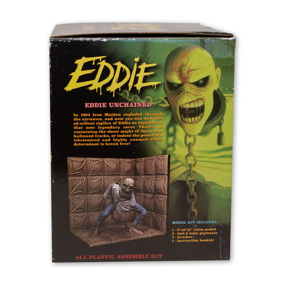 Iron Maiden Piece of Mind - Vintage Eddie Model Kit Rock Movie Heroes