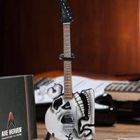 Poison "B.C. Rich® Official - C.C. DeVille Skull" Licensed Mini Guitar - Mainstay Entertainment