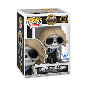 Funko Pop Rocks - Guns N Roses Duff McKagan #403 Shop Exclusive Rock Movie Heroes