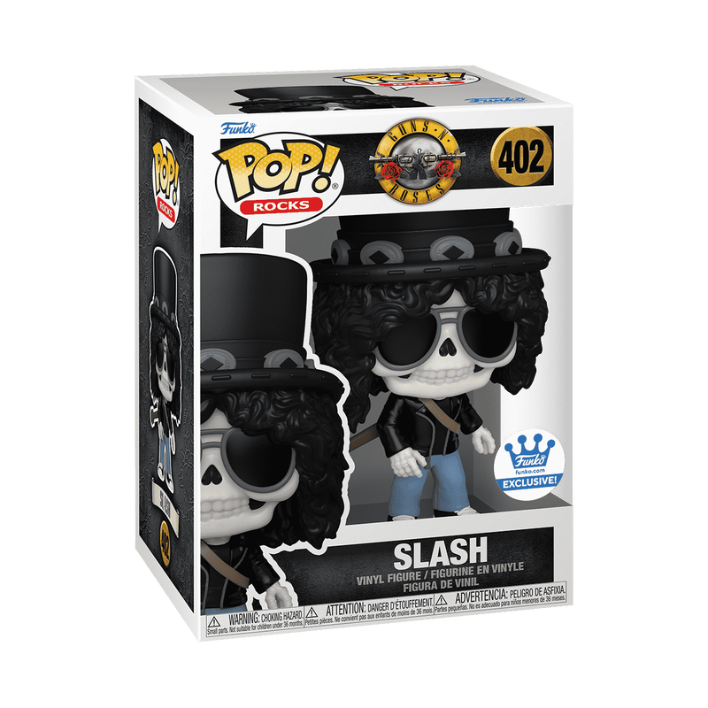 Funko Pop Rocks - Guns N Roses Slash #402 Shop Exclusive Rock Movie Heroes