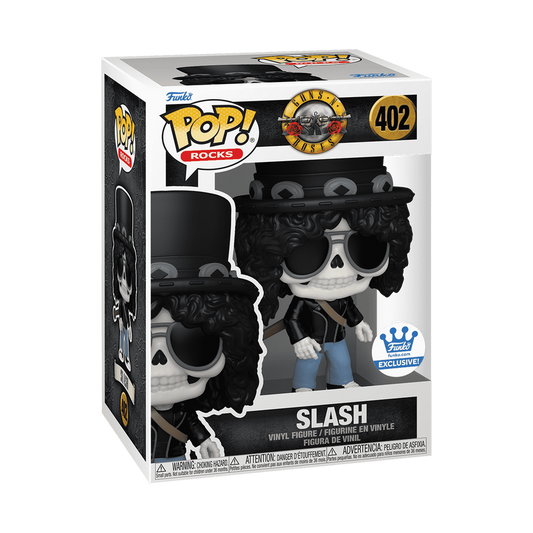 Funko Pop Rocks - Guns N Roses Slash #402 Shop Exclusive Rock Movie Heroes