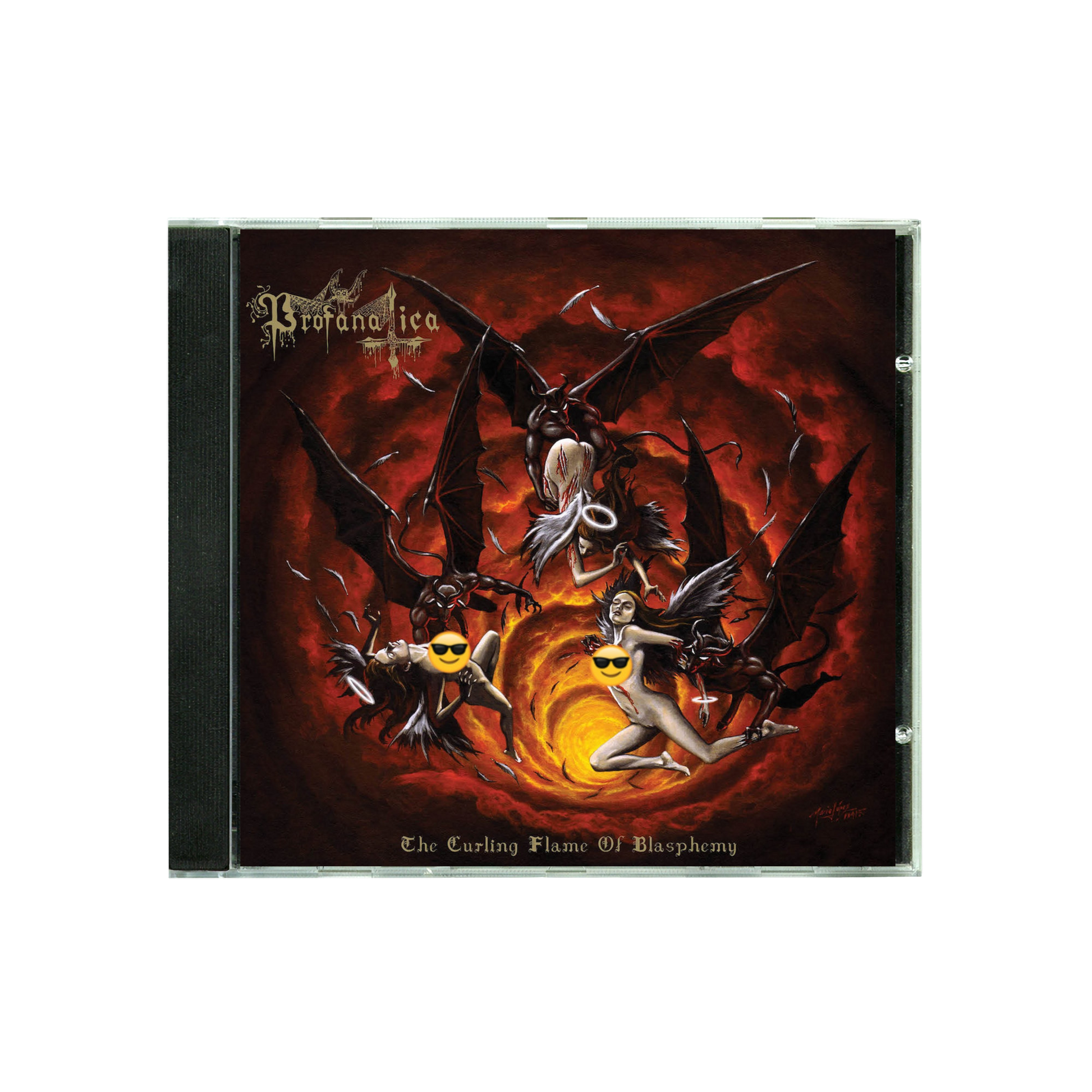Profanatica "The Curling Flame of Blasphemy" CD - Mainstay Entertainment