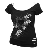 Pure of Heart "2-in-1 White Ripped" Shirt - Mainstay Entertainment
