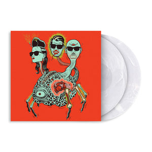 PUSCIFER 'GLOBAL PROBING, LIVE FROM PRESCOTT' 2LP (Limited Edition – Only 500 Made, Clear w/White Smoke Vinyl) Revolver Magazine